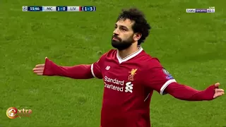ملخص مباراه ليفربول ومانشستر سيتي 2 1 هدف الفرعون القاتل جنون حفيظ دراجي دوري الابطال 