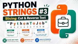 Python String Slicing Tutorial - Extract Substrings Reverse Palindrome