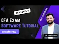 CFA Level 1 Prometric Software Tutorial Finance Prof Vinit Mehta The Capstone Learnings