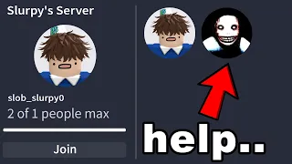 This ROBLOX PRIVATE SERVER is HAUNTED