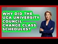 Why Did the UGA University Council Change Class Schedules The College Explorer
