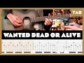 Download Lagu Bon Jovi - Wanted Dead or Alive - Guitar Tab | Lesson | Cover | Tutorial | Donner
