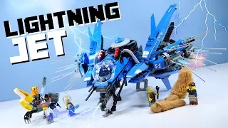 LEGO The Ninjago Movie Lightning Jet Jays Set Speed Build Review 70614