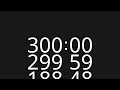300 Minute Countup Timer