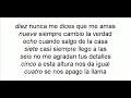 Conteo regresivo gilberto santa rosa con letra