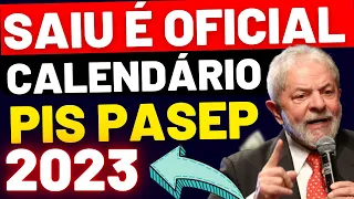 ????PIS PASEP 2023! SAIU CALENDÁRIO OFICIAL APROVADO - VEJA SUA DATA DE PAGAMENTO