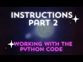Sonify the Cosmos - Working with the Python code