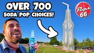 INSIDE Pops 66 on Route 66 - INSANE WACKY FLAVORS