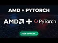 How to Use PyTorch with AMD Radeon GPU on Windows ROCm 2026 Install Fix Verify