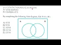 Venn diagrams and probability