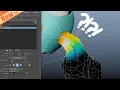 How to copy weights from vertex to vertex in Maya