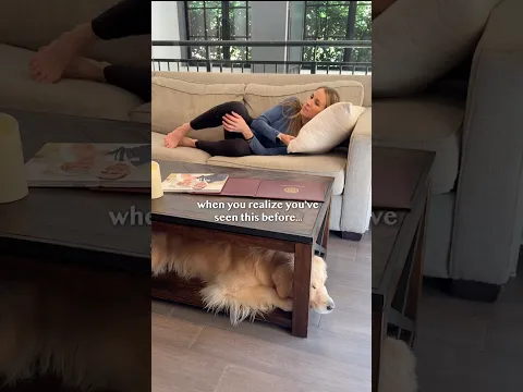 when your golden has the same spot as your childhood dog 🥺