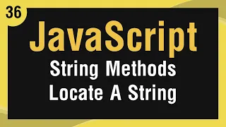 Learn JavaScript In Arabic - Strings Methods