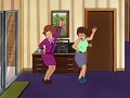 Peggy Hill dances with new Gal Pal...who then realizes that Peggy Hill is in fact a woman.