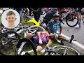 British cyclist Finlay Tarling dies aged 19 after crash at Volta a Portugal cctv footage