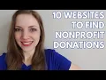 10 Sites to Find Donations and Donors for Nonprofits Fundraising