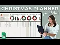 Christmas Gift Tracker and Budget Spreadsheet Template - Google Sheets Tutorial