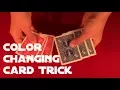Quick Color Changing Card Trick