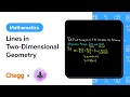 Lines in Two-Dimensional Geometry Ft The Math Sorcerer