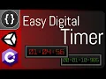 How to Make a Digital Timer Unity Tutorial