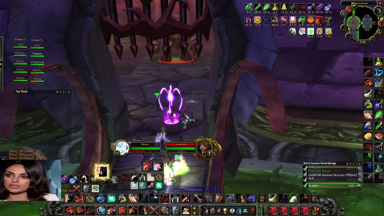 SALAD BAKERS - 44:19 Naxxramas Speedrun - #1 Warrior DPS POV