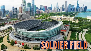 Flying My Drone at Every NFL Stadium Soldier Field Chicago Bears