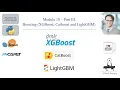 Module 10 - Python 3 Mastering Machine Learning Boosting algorithms in Scikit Learn and Pycaret