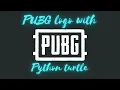 Draw pubg logo with python turtle