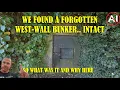 Lagu Lost West-Wall Bunker found - So what was it?