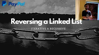 Reverse a Linked List Iterative Recursive Paypal Interview question Linked List Series