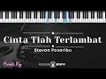 Download Lagu Cinta Tlah Terlambat - Stevan Pasaribu (KARAOKE PIANO - FEMALE KEY)