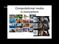 Computational Media MS P info session