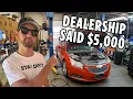 Bad Transmission I Fixed This Cruze for Under 1000