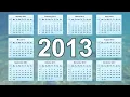 2013 Calendar