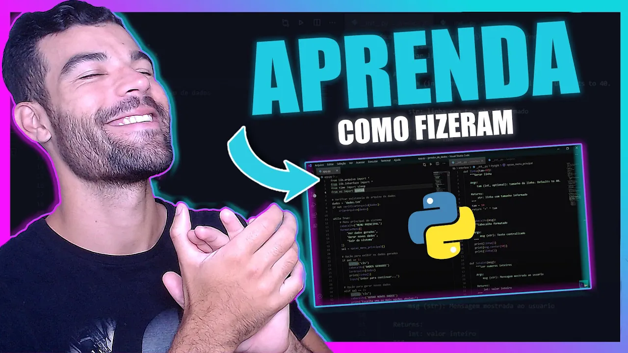 Projetos Python para Iniciantes | Avaliei 5 Projetos REAIS