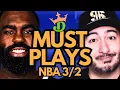 NBA DFS Monday DraftKings NBA MUST PLAYS NBA DFS Picks