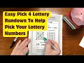 Easy Pick 4 Lottery Rundown To Help PIck Your Lottery Numbers