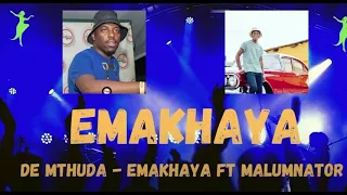 de mthuda emakhaya ft malumnator