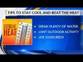 Tips to stay cool and beat the heat Columbus Parks and Recreation facilities available