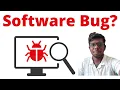 Software Bug defects error Debugging process Realtime sceneria Tamil