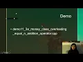 Lecture 11-3 Overloading Operators Using Friend Functions
