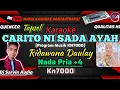 Lagu TAPSEL - CARITO NI SADA AYAH KARAOKE NADA PRIA+4 | RIDAWANA DAULAY | PROGRAM MUSIK KN7000
