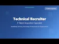 Technical Recruiter IT Talent Acquisition Guide