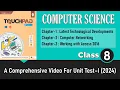 Class 8 Important questions for UT1 2024-25 Touchpad CH1 CH2 CH3 coding hub