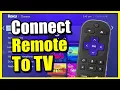 How to Connect your ROKU Remote to TV Pair Sync