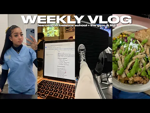 Download MP3 WEEKLY VLOG! First Week of Medical School + Studying + Working Out + Balancing Life \u0026 School