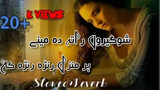 Shogero Rata Da Meny Har Manzel Rarra Rarra Ka Pashto New Ghazal 2024 