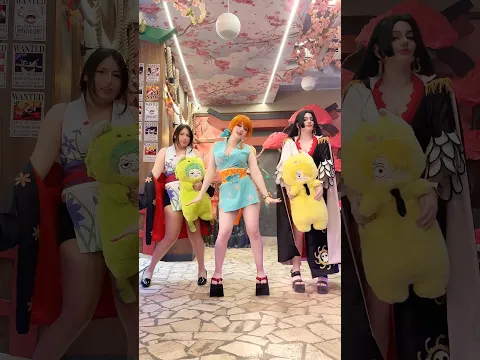 Triple waifu de One Piece #cosplay #nami #nicorobin #onepiece #boa #anime #shonen #wano