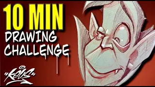 Drawing My Characters In Real Time In 10 Minutes 