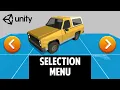 SELECTION MENU in Unity